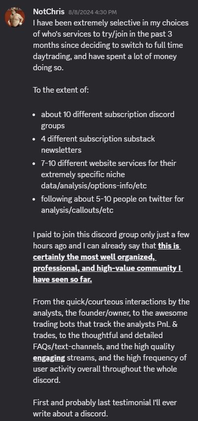 Member review: most well organized, professional, high-value community I have seen